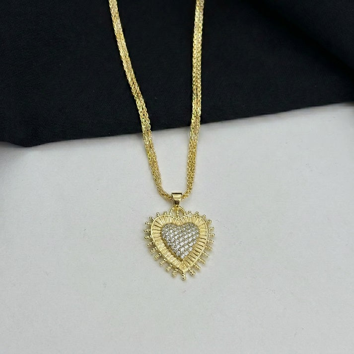 Cadena Chines Dije Corazones