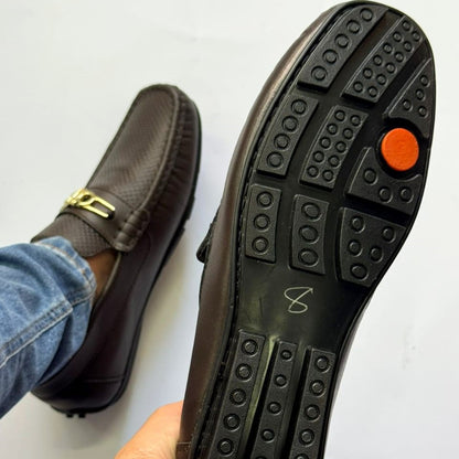 Mocasín de Cuero para Hombre