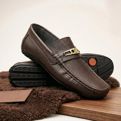 Mocasín de Cuero para Hombre