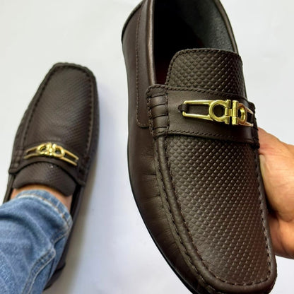 Mocasín de Cuero para Hombre