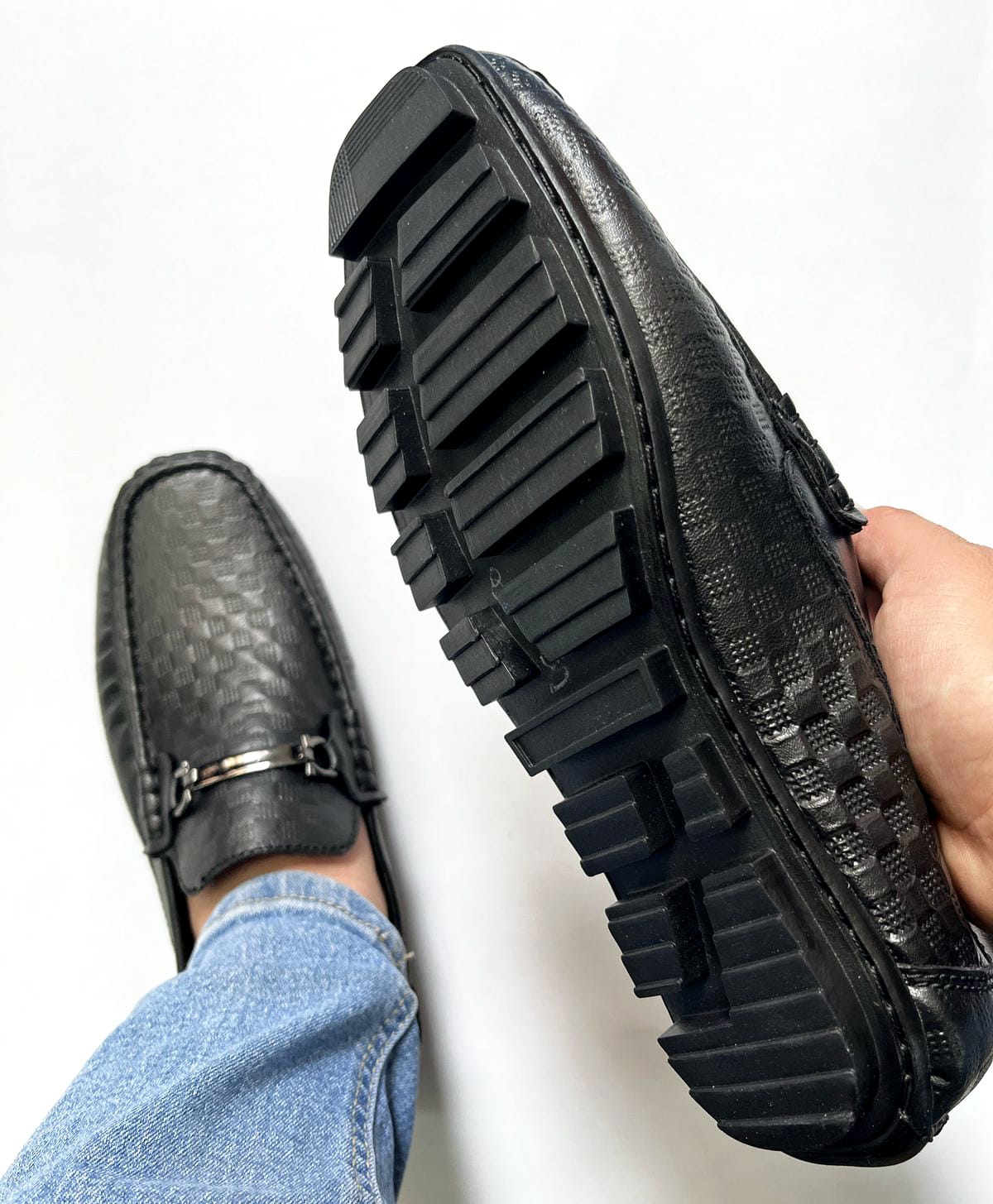 Mocasín Negro para Hombre