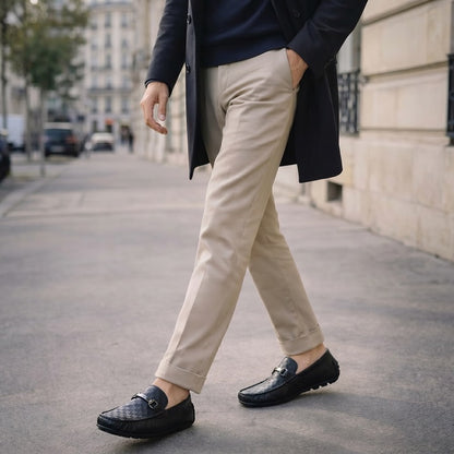 Mocasín Negro para Hombre