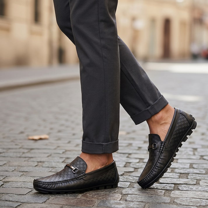 Mocasín Negro para Hombre
