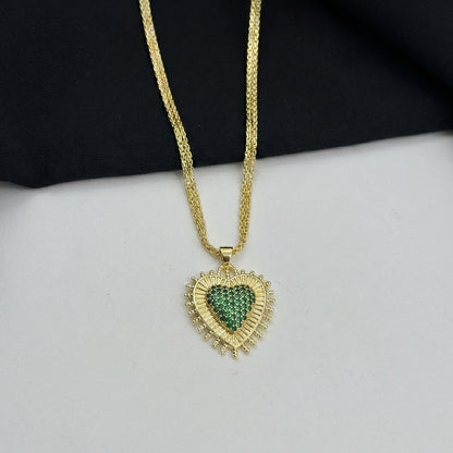 Cadena Chines Dije Corazones