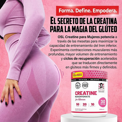 Creatina Monohidratada para Mujeres
