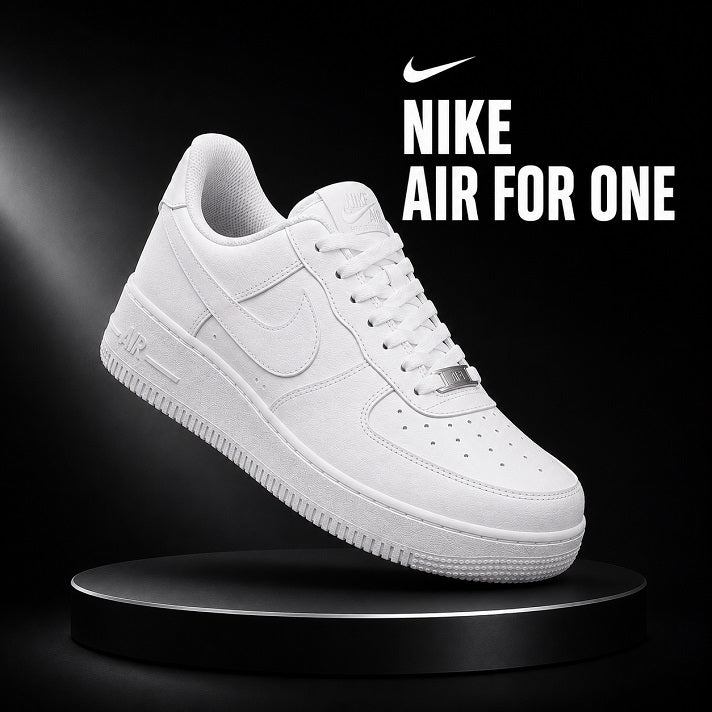 🔥 Tenis Nike Air For One Blanco - Unisex