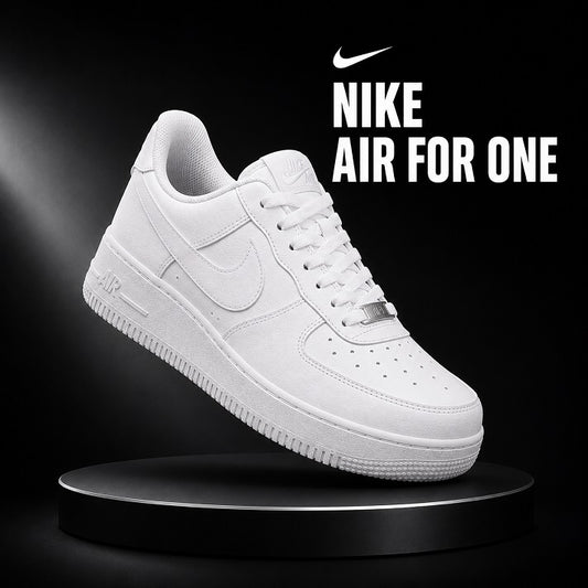 🔥 Tenis Nike Air For One Blanco - Unisex