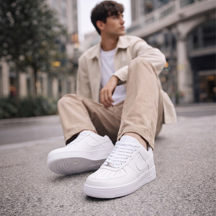 🔥 Tenis Nike Air For One Blanco - Unisex