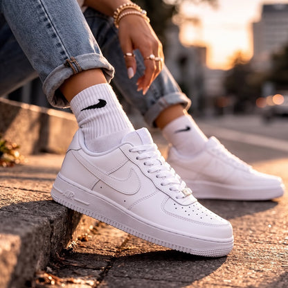 🔥 Tenis Nike Air For One Blanco - Unisex