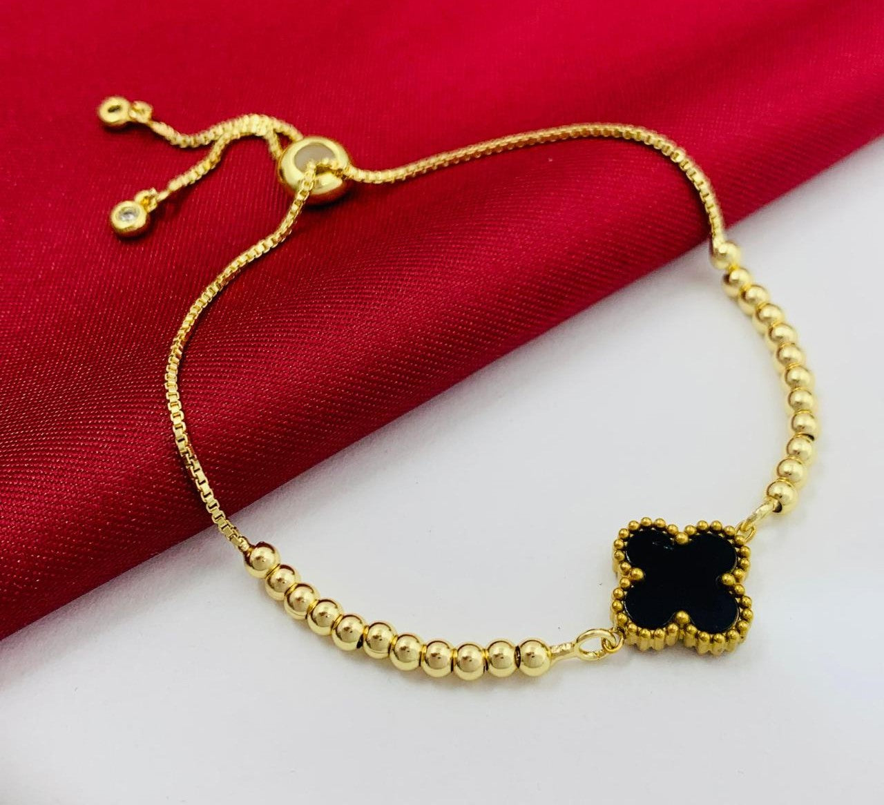 Pulsera Balín Dorado Vancleef