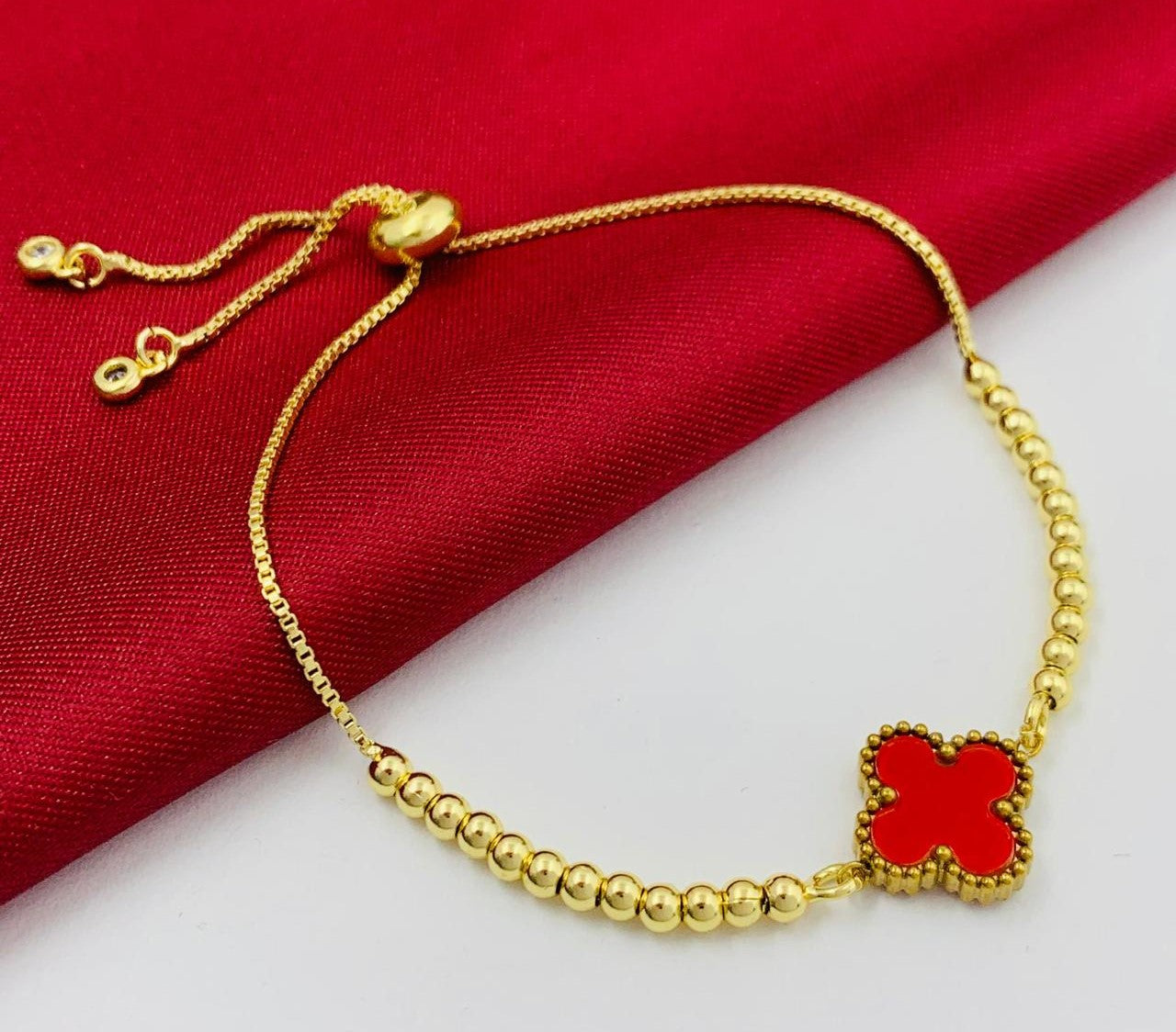 Pulsera Balín Dorado Vancleef