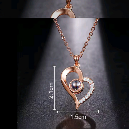 Collar Te Amo Corazón
