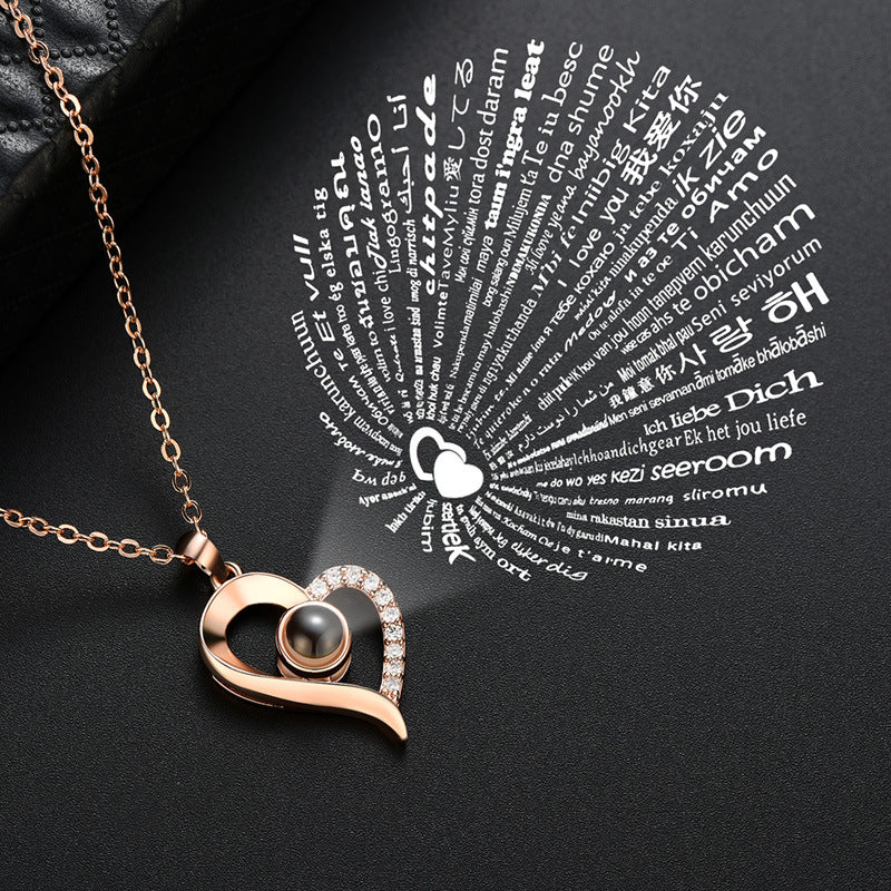 Collar Te Amo Corazón