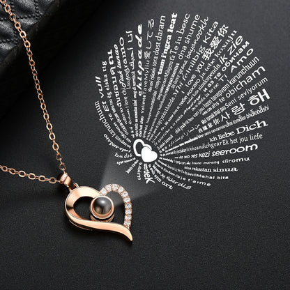 Collar Te Amo Corazón