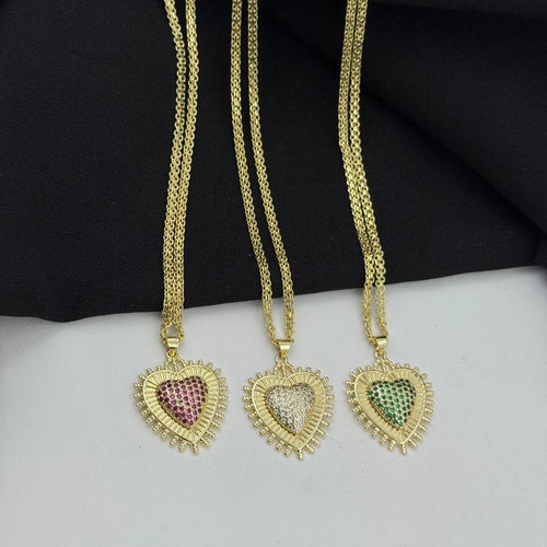Cadena Chines Dije Corazones
